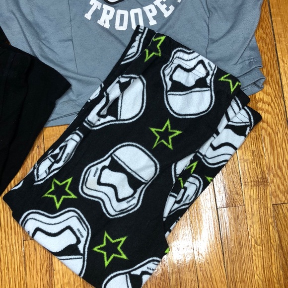 2 Sets Star Wars Long Sleeve & Pants Pajamas - Picture 4 of 7